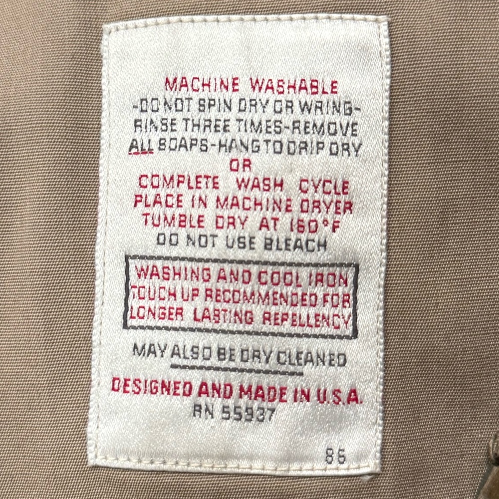 Vintage Botany 500 Trench Coat - Picture 8 of 8